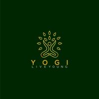 Modelo de Design de logotipo de vetor de Yogi