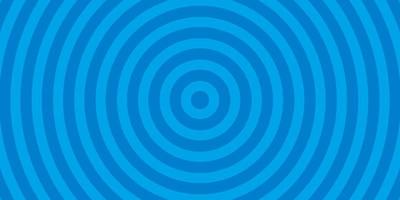 padrão de linha redonda de foco de fundo azul vetor