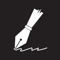 caneta ícone símbolo sinal vetor