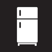 Sinal de símbolo de ícone de geladeira vetor