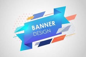 design de modelo de banner de oferta especial de grande venda. modelo de crachá moderno do conceito de banner de oferta especial de desconto para negócios. ilustração vetorial vetor