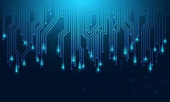 tecnologia de diagrama de linha de fundo e fundo da marinha h também chamam o sistema de rede de tecnologia futurista azul working.network trabalhando. vetor