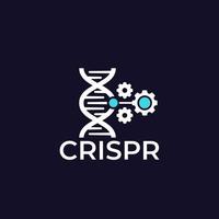 ícone de vetor de tecnologia crispr