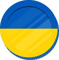 bandeira do ucraniano vetor