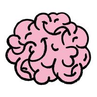 anatomia do cérebro humano para criativo e intelecto vetor