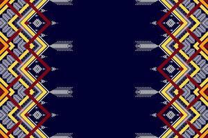 design de padrão geométrico étnico sem costura. tecido asteca tapete mandala ornamento chevron têxtil decoração papel de parede. fundo de vetor de bordado tradicional indiano africano peru tribal