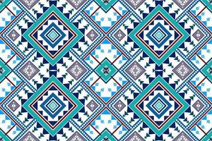 design de padrão étnico geométrico. tecido asteca tapete mandala ornamento chevron têxtil decoração papel de parede. fundo de bordado tradicional indiano africano de peru tribal vetor