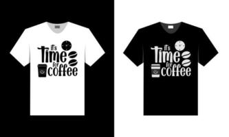 melhor design de camiseta para amante de café. vetor