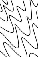 abstrato preto e branco de linhas pretas. sem costura padrão de linhas pretas sobre fundo abstrato de linhas brancas, desenhadas à mão. conjunto de texturas e padrão de tinta desenhados à mão. vetor