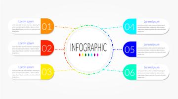 Cronogramas de negócios infográfico vetor