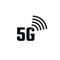 logotipo de vetor de internet 5g. ilustração vetorial