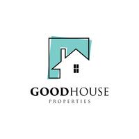 Logotipo simples da propriedade da casa