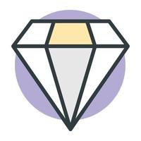 conceitos de diamantes da moda vetor