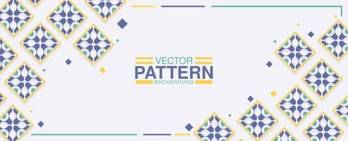 fundo de design de padrão de ornamento colorido vetor