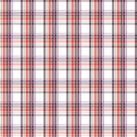 vetor de búfalo de padrão xadrez tartan, papel de parede de fundo de tecido