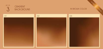 fundo de cor gradiente resumo de layout de chocolate marrom