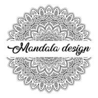 mandalas para livro de colorir. ornamentos redondos decorativos. vetor de design de mandala decorativa vintage