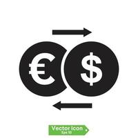 ícone de reembolso, dinheiro de retorno, desconto de reembolso, símbolo da web de linha fina em fundo branco - ilustração vetorial de curso editável eps10 vetor