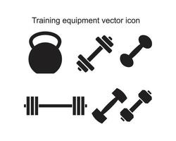 equipamento de treinamento vector ícone modelo cor preta editável. equipamento de treinamento vector ícone símbolo ilustração vetorial plana para design gráfico e web.