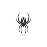 ilustração de modelo de conceito de design de ícone de logotipo de aranha vetor