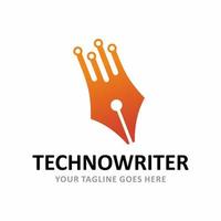 logotipo de vetor technowriter