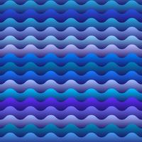 padrão sem emenda das ondas azuis vetor