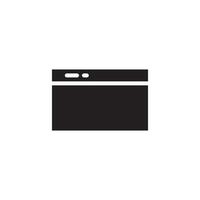 logotipo do navegador ícone sinal símbolo design vetor