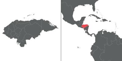 mapa com localização vetor