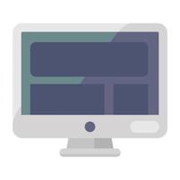 ícone de design web em estilo moderno simples vetor
