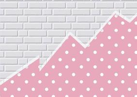 padrão listras sem costura. padrão de listras de dois tons rosa e vetor de parede de tijolo branco para papel de parede, tecido, fundo, pano de fundo, presente de papel, têxtil, design de moda etc. abstrato sem costura.