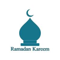 ilustração em vetor ícone de fundo do logotipo do ramadã