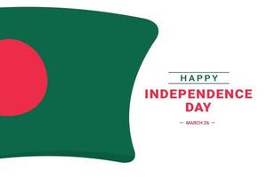 dia da independência de bangladesh vetor