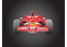 Fórmula 1 Ferrari vetor
