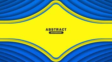 abstrato moderno. modelo de fundo abstrato de vetor amarelo e azul. ilustração vetorial de fundo, eps 10