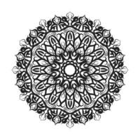 mandala desenhada à mão. decoração em ornamento de doodle oriental étnica. vetor