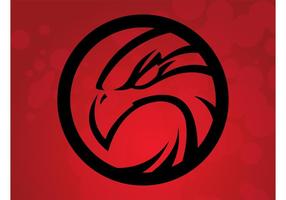 Logotipo de vetor de falcão
