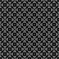 textura padrão sem costura preto e branco. design gráfico ornamental em tons de cinza. ornamentos de mosaico. modelo de padrão. ilustração vetorial. eps10. vetor