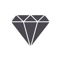 diamante ícone sinal símbolo logotipo vetor