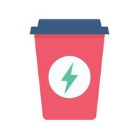 ícone de vetor de xícara de café que é adequado para trabalho comercial e facilmente modificá-lo ou editá-lo