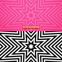 fundo simples. padrão de flor-estrela sobre fundo rosa. ilustração vetorial vetor