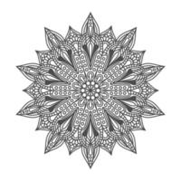 mandala elegante e única vetor