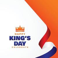 design do dia dos reis celebrar o momento vetor