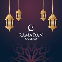 design ramadan kareem comemorar vetor