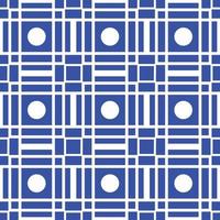 design de padrão geométrico em fundo azul vetor
