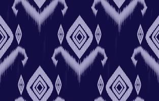 roxo pastel ikat sem costura padrão geométrico étnico oriental tradicional bordado style.design para plano de fundo, tapete, tapete, papel de parede, roupas, embrulho, batik, tecido, ilustração vetorial. vetor