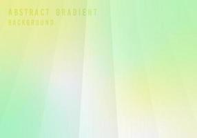 modelo decorativo de estilo de verão gradiente abstrato verde e amarelo. vetor