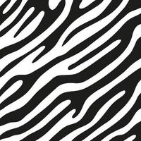 listras pretas na pele de uma zebra para gráficos de decoração vetor