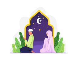 conceito de ilustração do ramadã vetor