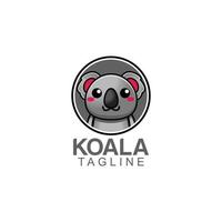 ilustração em vetor logotipo da empresa coala