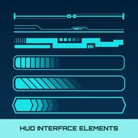 Elementos da interface Hud